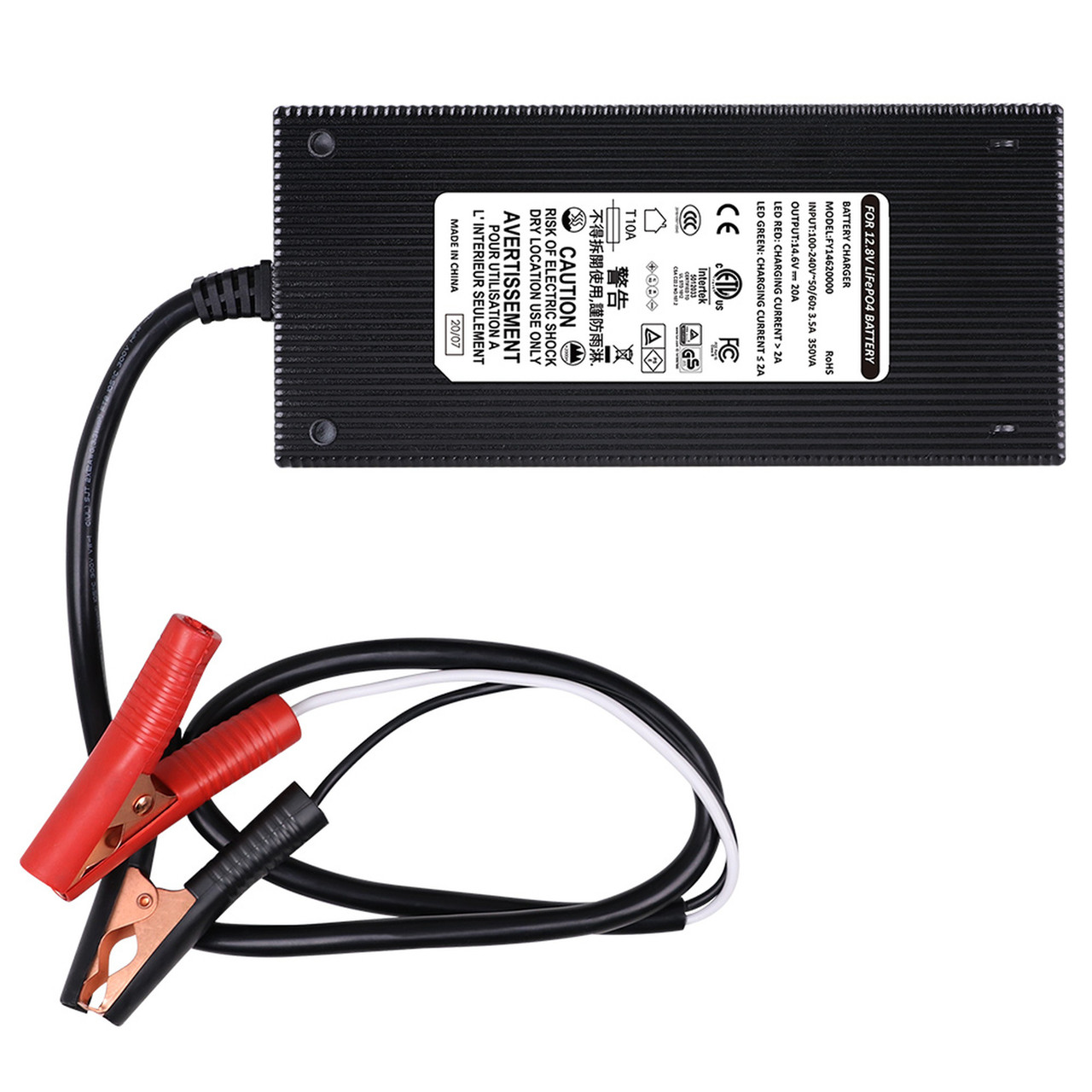 20A 240V AC to DC Lithium Iron Phosphate Battery Charger - Image 7