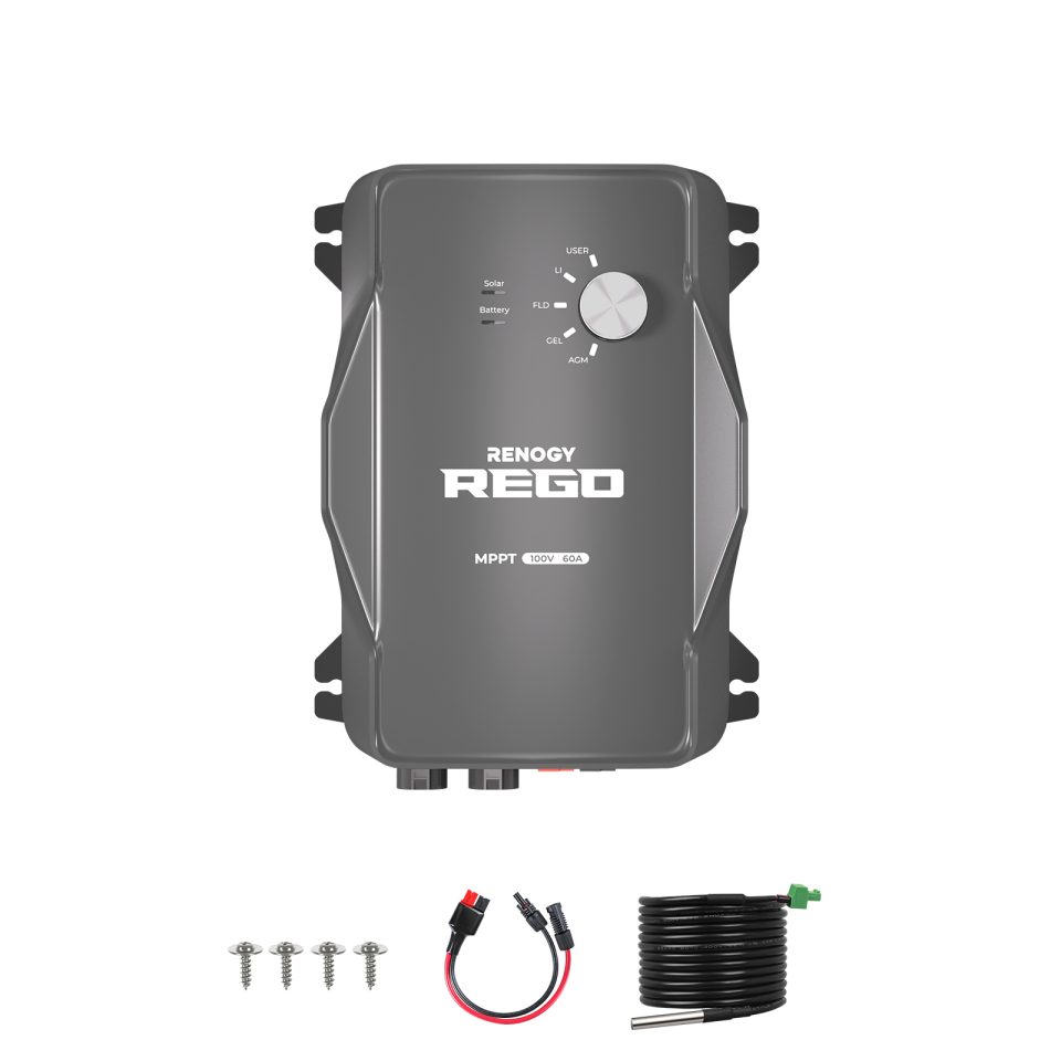 Renogy REGO 60A MPPT, 12V 60A 100V