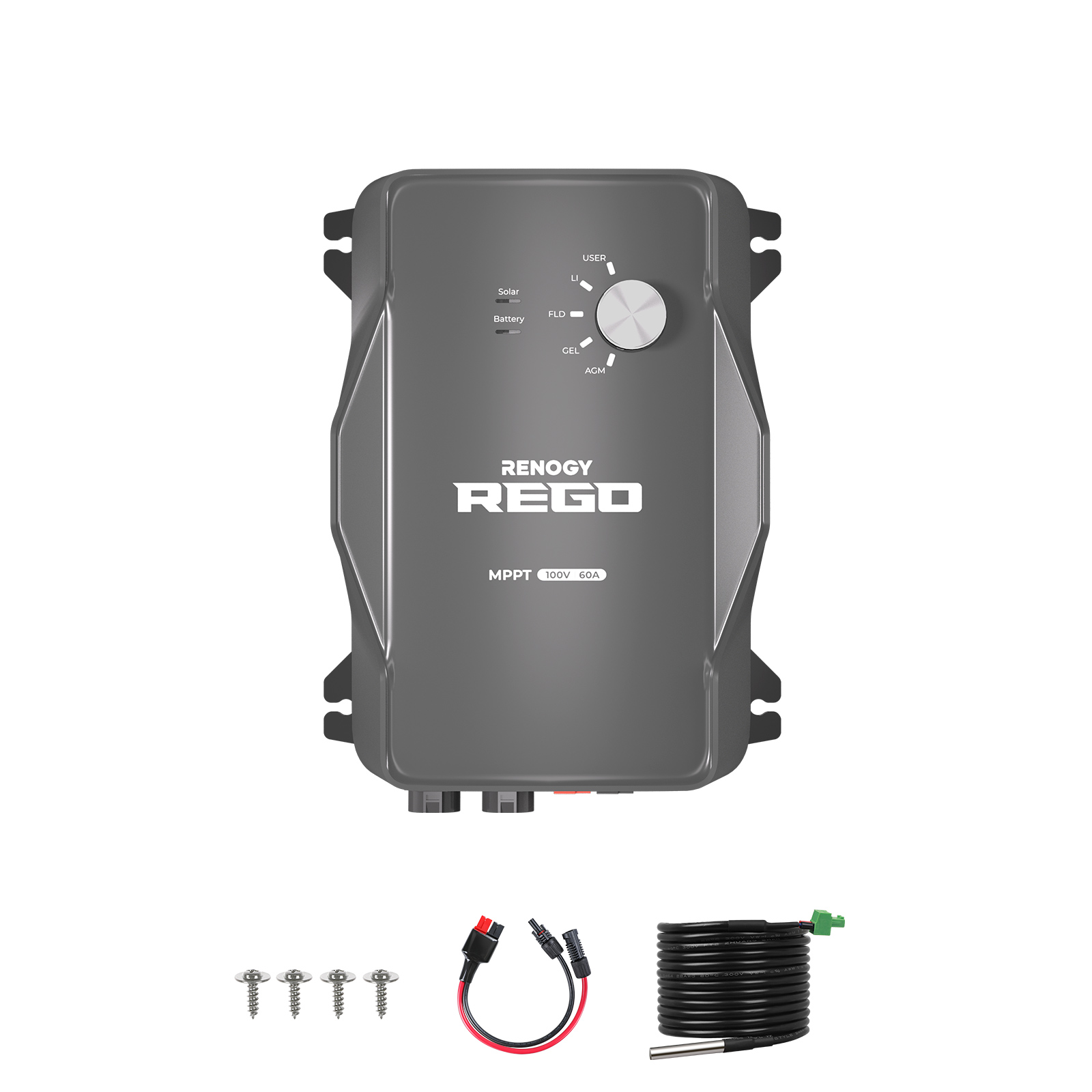 Renogy REGO 60A MPPT, 12V 60A 100V