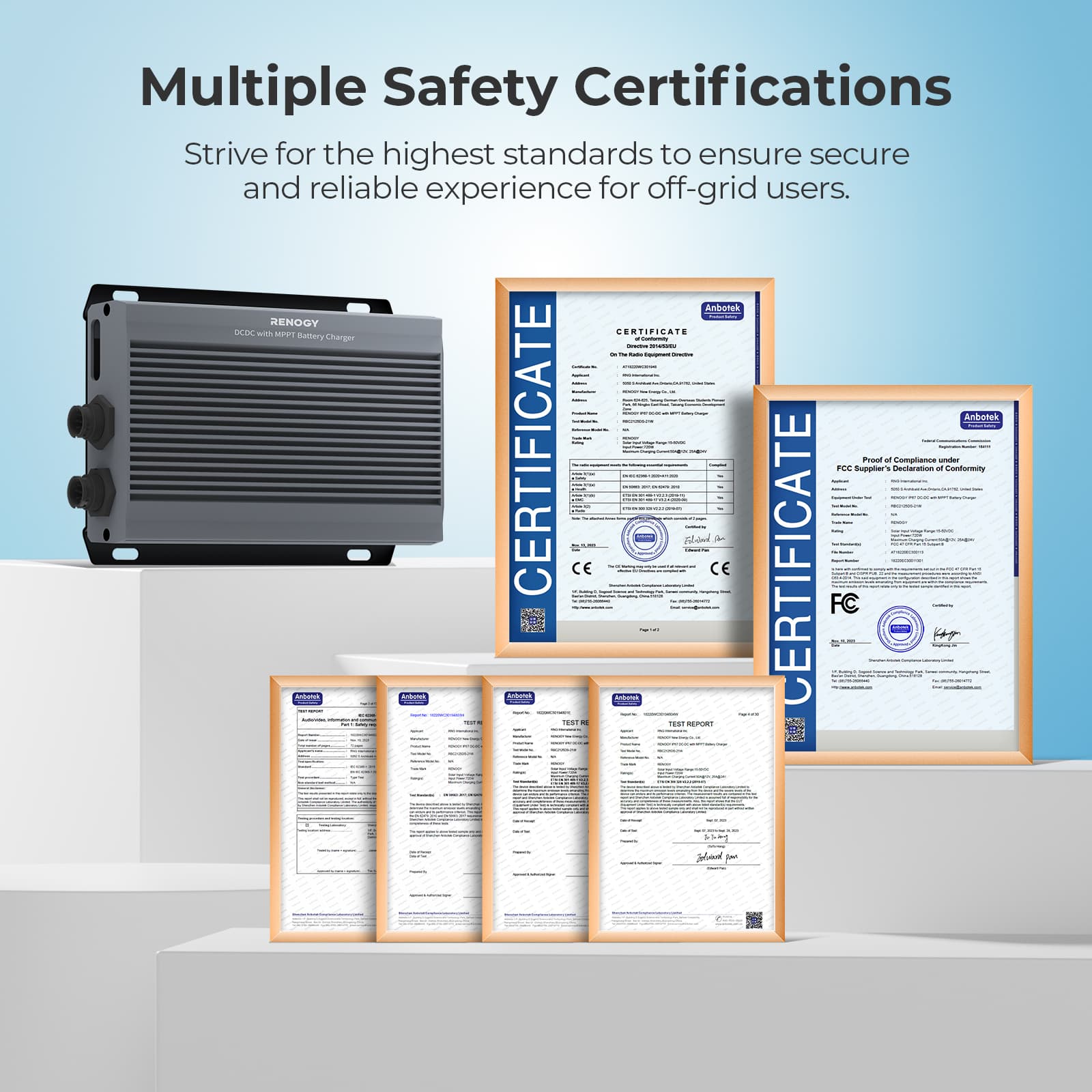 Renogy PRO 12V/24V 50A DC-DC Battery Charger with MPPT, waterproof - Image 7
