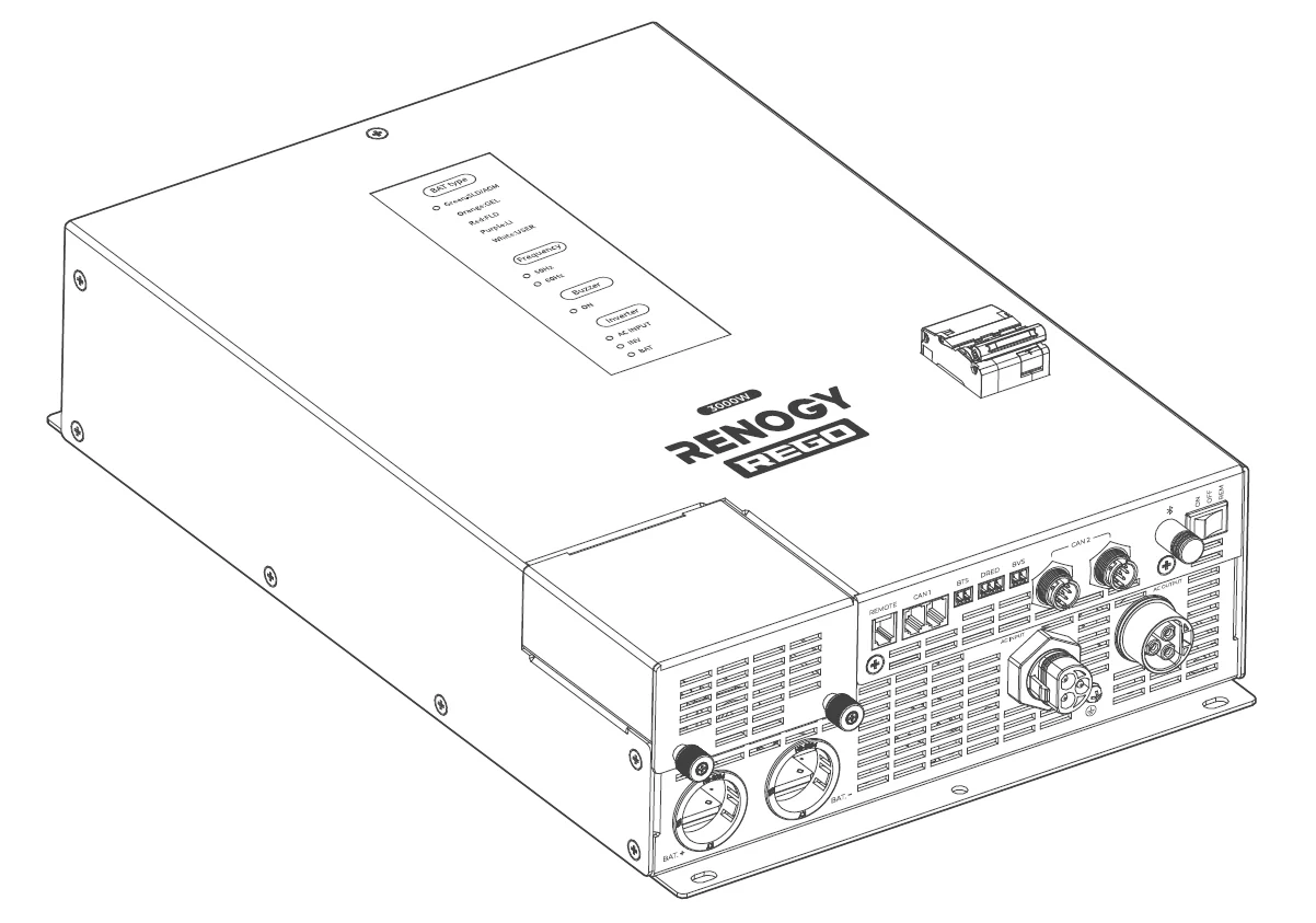 REGO 12V 3KW HF Inverter Charger 230VAC - Image 4