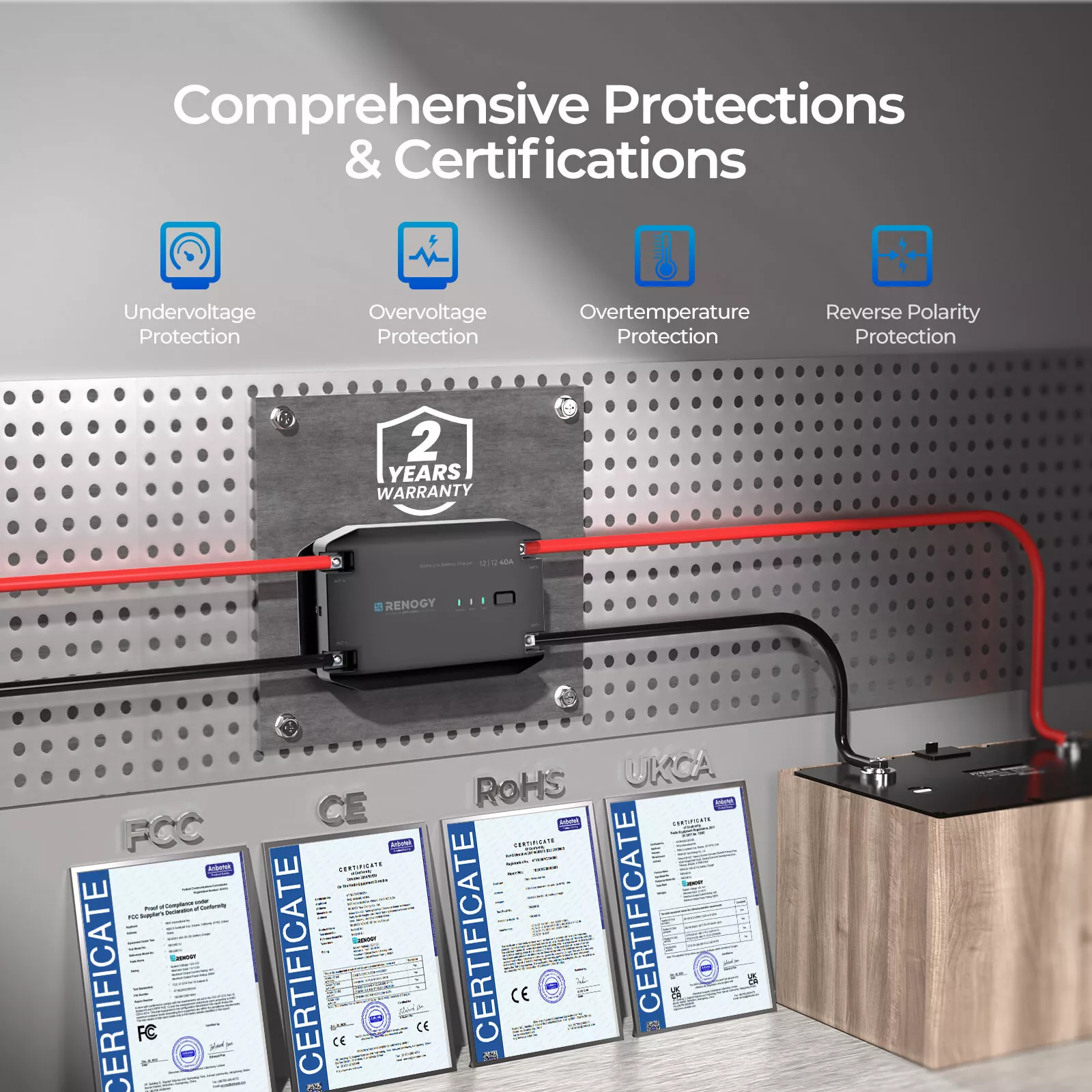 12V 40A DC to DC Battery Charger - Image 4